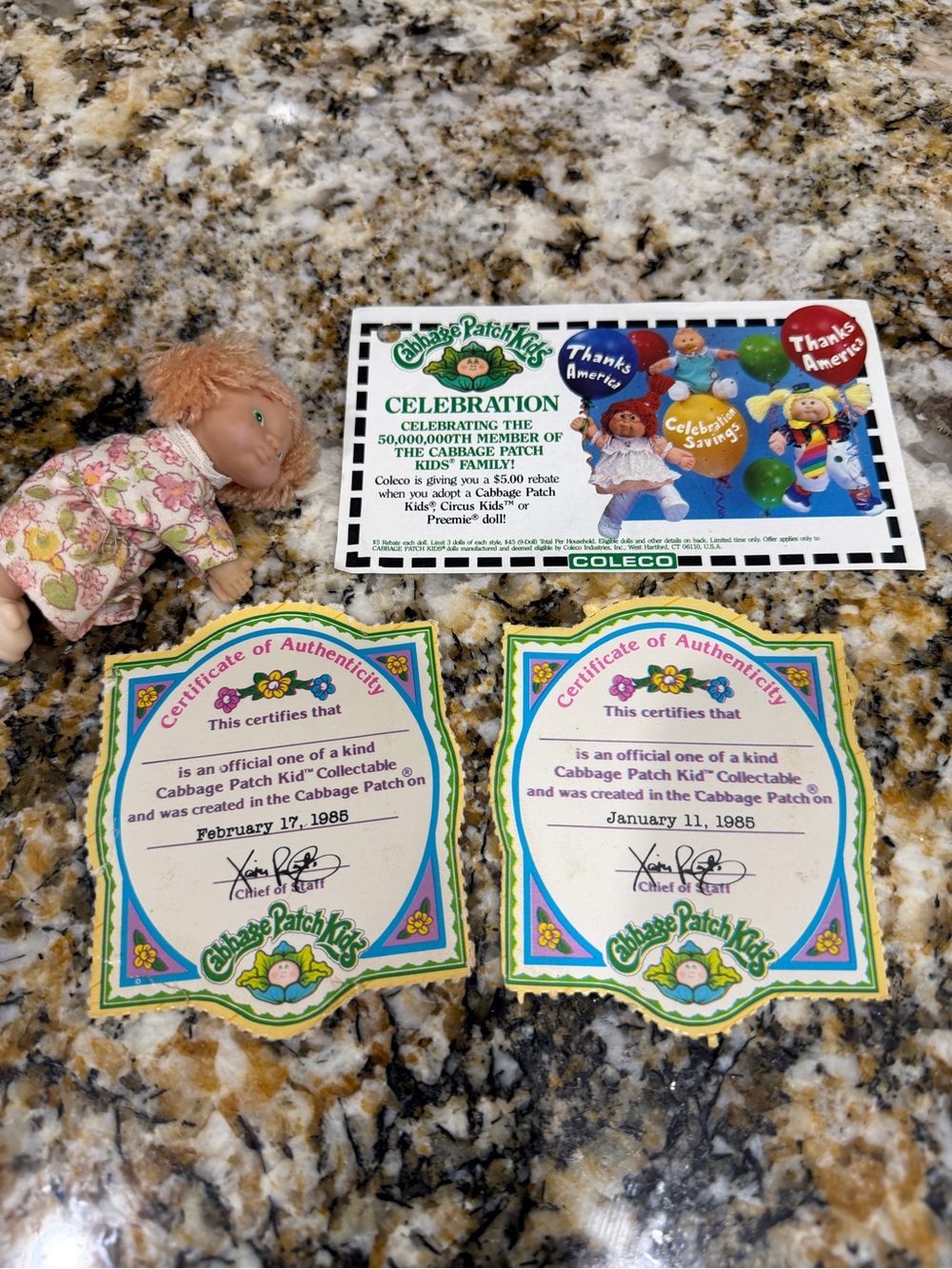 Vintage Cabbage Patch Kids Memorabilia